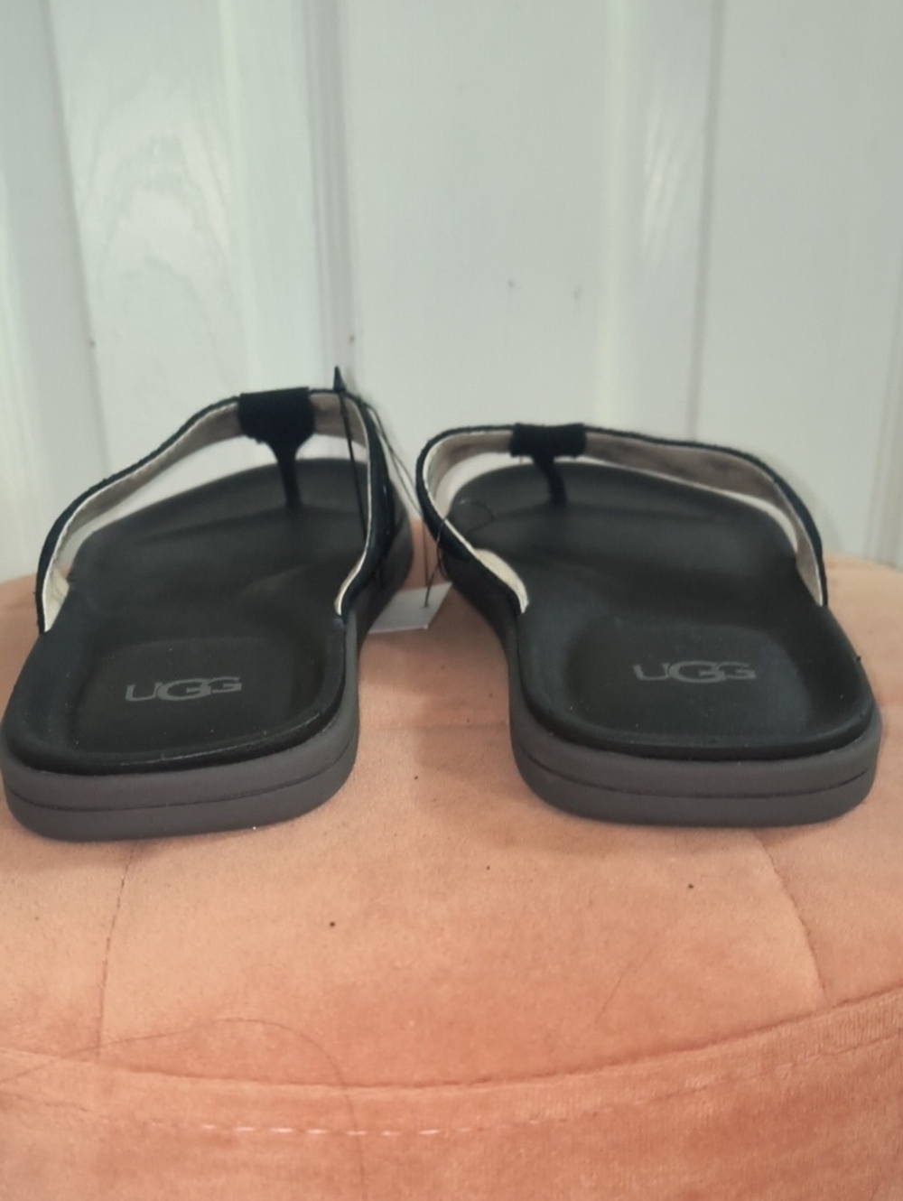 UGG Men's Brookside Flip Canvas Sandals Size 7 NWT - Picture 6 of 9